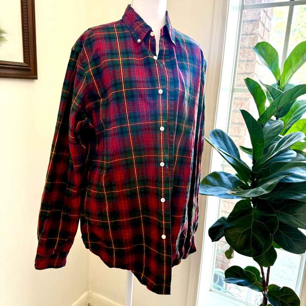Polo Ralph Lauren Tartan Check Flannel Shirt L